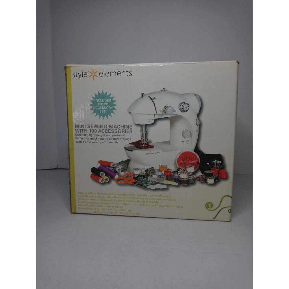 Style Elements Mini Sewing Machine - Picture 2 of 12